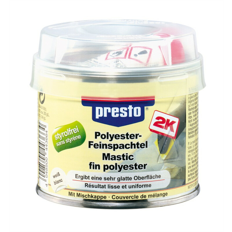 MASTIC FIN POLYESTER+DUR 250GR