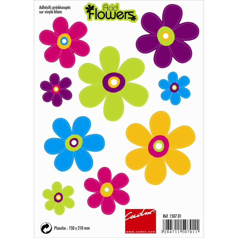 ADHESIF FLOWERS 150701